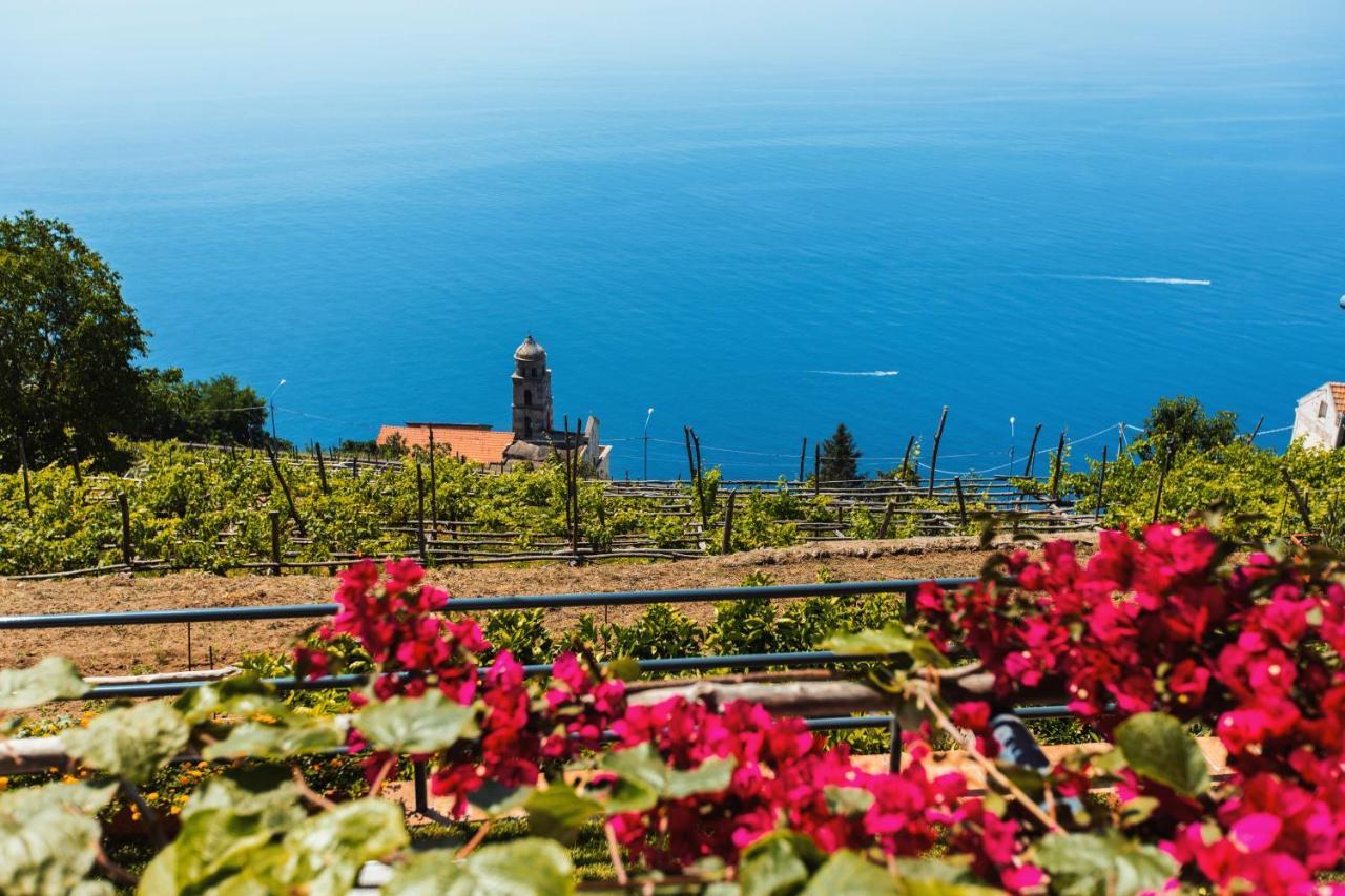 Roccia Fiorita Hotel Furore Bagian luar foto